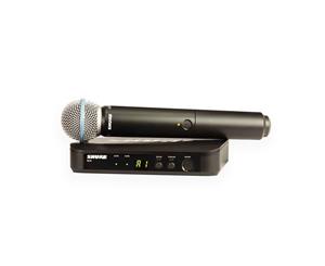 Shure BLX24B58 Wireless Microphone System with Beta58 Handheld Microphone Transmitter