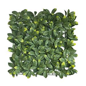 UN-REAL 50 x 50cm Photinia Green Artificial Hedge Tile