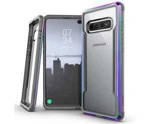 X-Doria Defense Drop Protect Shield Clear Case f/ Samsung Galaxy S10 Iridescent