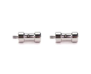 2x Spigot Stud Adapter with 1/4'' Male to 3/8'' Female Screw Threads