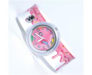 #345 - Pink Frosting - Watchitude Slap Watch