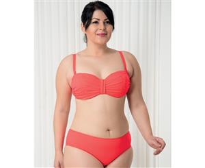 Aqua Perla - Womens -Harmony- Red - Bikini Two Pieces- Plus size
