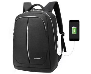 CBL 15.6 Inch Backpack Travel Bag Multi-functional Business Rucksack-Black
