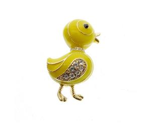 Cute Duck Brooches Pin - Yellow