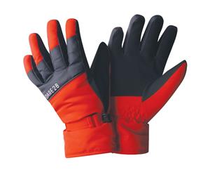 Dare 2B Childrens Boys Mischievous Ski Gloves (Fiery Red/Ebony) - RG4735