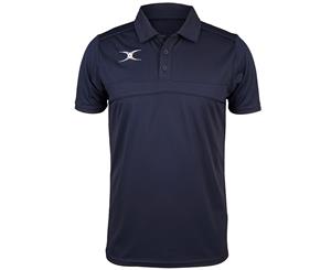 Gilbert Rugby Mens Photon Breathable Polyester Polo Shirt - Dark Navy