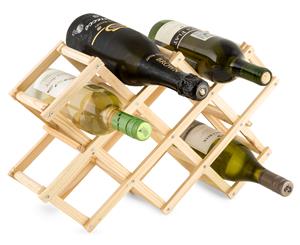 Home Living 10 Bottle Wine Rack