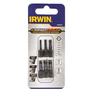Irwin Impact Pro Performance 25mm TR101520252730 - 6 Piece