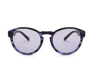 Nino Blue Smoke Sunglasses - OM Blue Mirror
