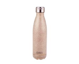 Oasis Drink Bottle 500ml - Shimmer Champagne