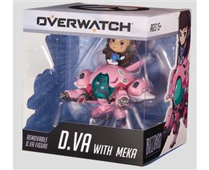 Overwatch Cute But Deadly 6-Inch D.VA w/ Meka Figure