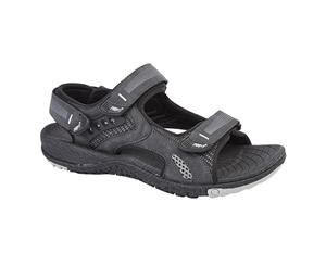 Pdq Mens Touch Fastening Superlight Sports Sandals (Black) - DF1434
