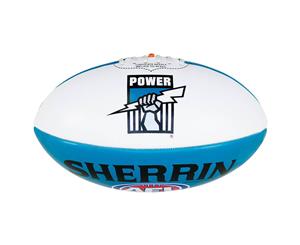Port Adelaide Autograph Football Size 3