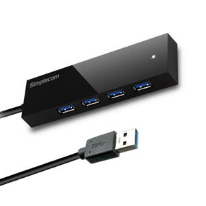 Simplecom CH341 (Black) USB3.0 4-Port HUB with 0.5M Cable (Without Power Adapter)