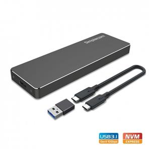 Simplecom SE503 M.2 (M Key NVMe PCIe only) SSD to USB 3.1 Gen2 Type-C Enclosure