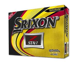 Srixon Z Star Yellow Golf Balls 1 Dozen