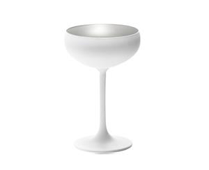 Stolzle Olympic Champagne Coupe White/Silver X 6