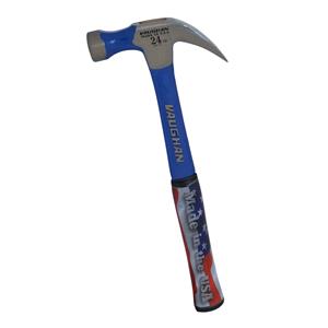 Vaughan 24oz Solid Steel Claw Hammer