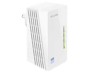 WPA4220 TP-LINK Wireless Powerline Extender Tlwpa4220 Receiver Only One Touch Super Range Extension  Wi-Fi Clone Button WIRELESS POWERLINE EXTENDER