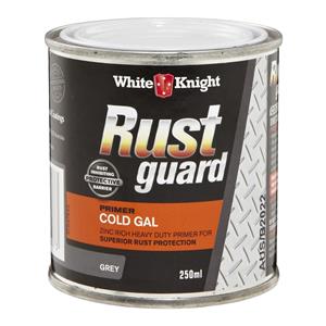 White Knight Rust Guard 250ml Silver Cold Gal Primer