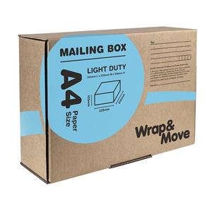 Wrap & Move 310 x 225 x 105mm A4 Mail Box