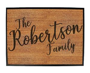 the family robertson - Funny Novelty Birthday doormat floor mat floormat