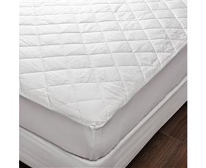 100% Cotton Cover and 100% Cotton Fill Fully Fitted Mattress Protector for King Single Size Bed