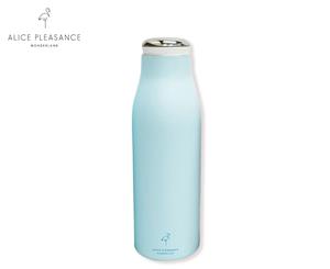 Alice Pleasance Wonderland 500mL Drink Me Insulated Drink Bottle - Blue