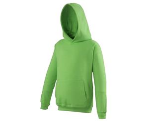 Awdis Kids Unisex Hooded Sweatshirt / Hoodie / Schoolwear (Lime Green) - RW169