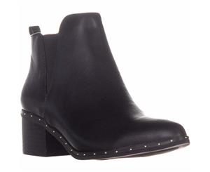 B35 Gabby Pointed Toe Chelsea Ankle Boots Black