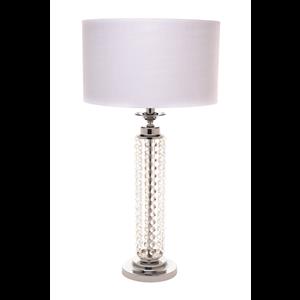 Cafe Lighting 60cm White Cascade Table Lamp