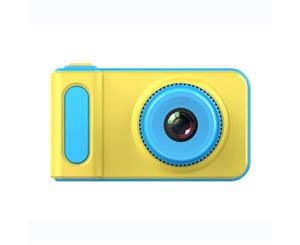 Catzon Mini Lovely Kids Camera Toddler Digital Camera DIY Creative Birthday Gifts for Kids (Blue)