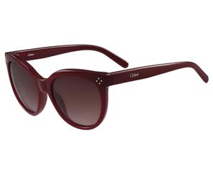 Chlo Women's CE705S Cat Eye Sunglasses - Bordeaux/Purple