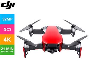DJI Mavic Air Fly More Combo Drone w/ 4K Camera - Flame Red