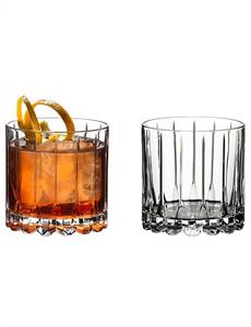 DRINK SPECIFIC GLASSWARE ROCKS GLASS SET OF 2