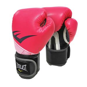 Everlast Pro Style Advanced Training Boxing Gloves Pink 10oz