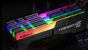 G.Skill Trident Z RGB (F4-3000C15Q-32GTZR) 32GB Kit (8GBx4) DDR4 3000 Desktop RAM