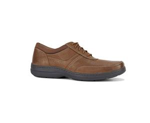 Hush Puppies Men's Elkhound MT Oxford Leather Shoes Bounce 2.0 - Pine Brown