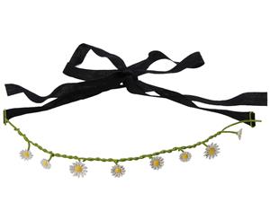 Maison Margiela Floral Self-Tie Belt - Green