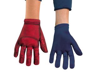 Marvel Heroes Captain America Boy's Gloves Costume Accessory