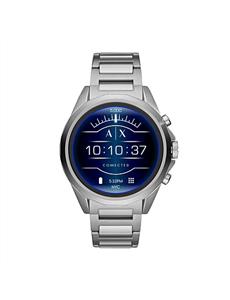 Men's Silver-Tone Smartwatch
