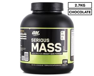 Optimum Nutrition Serious Mass Protein Powder Chocolate 2.72kg