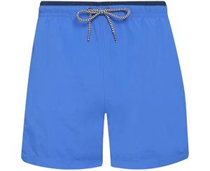 Outdoor Look Mens Sparky Contrast Elasticated Swim Shorts - Royal/Navy