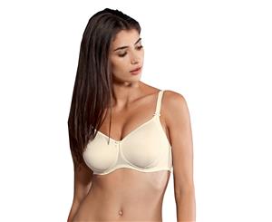 Rosa Faia 5618-047 Lace Rose Champagne Off-White Padded Non-Wired Soft Bra