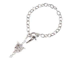 The Lord of the Rings Sterling Silver Arwen Evenstar Charm Bracelet