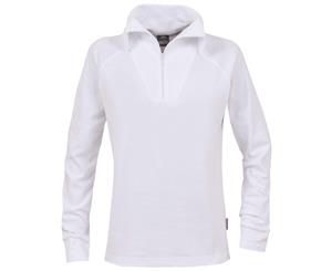 Trespass Childrens Girls Dollo Long Sleeve Ski Polo Sweatshirt (White) - TP772