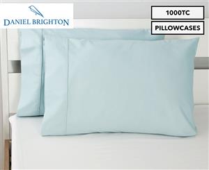 1000TC Luxury Pillowcase 2-Pack - Pale Blue