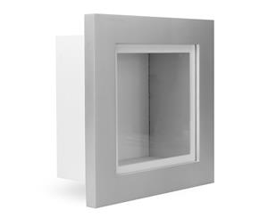 3D Box Frame | M&W Silver 12" x 12"