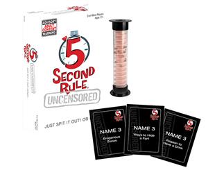 5 Second Rule Uncensored Game