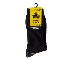 Amblers Unisex Work Socks (1 Pair) (Black) - FS5917